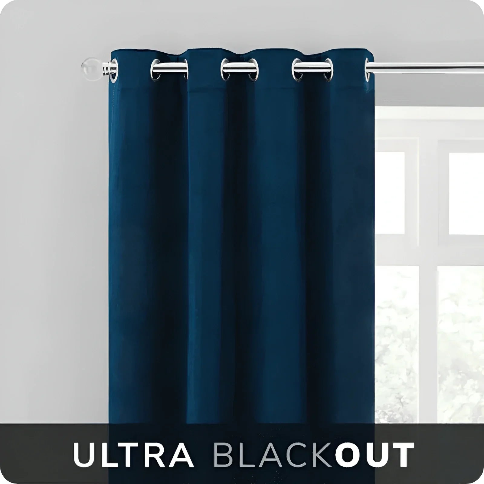Ultra Blackout Curtains – Thick Fabric Thermal Light Blocking Drapes