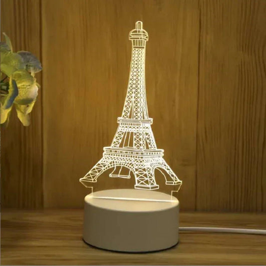 Kreative 3D-LED-Tischlampe